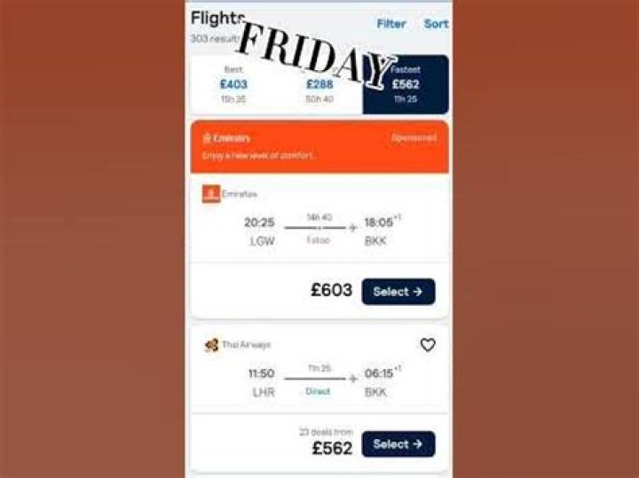 Are flights cheaper on Tuesdays?