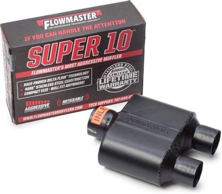 Are Flowmaster Super 10 too loud?