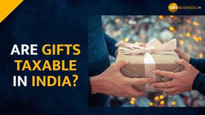 Are gifts taxable to the person receiving the gift?