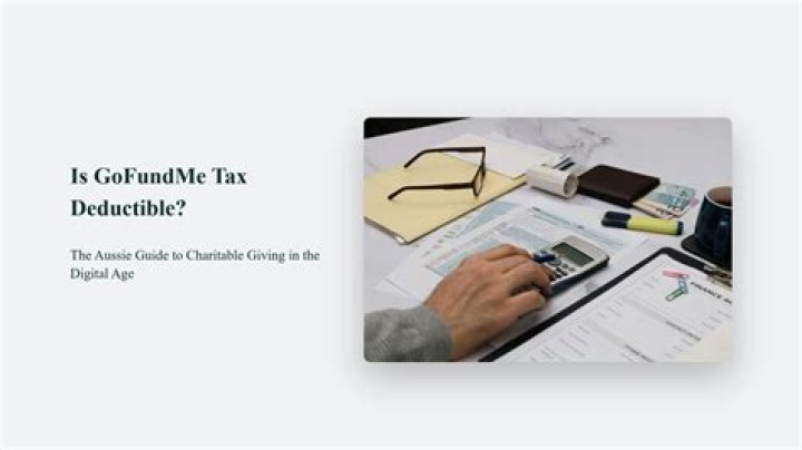 Are GoFundMe payments tax deductible?
