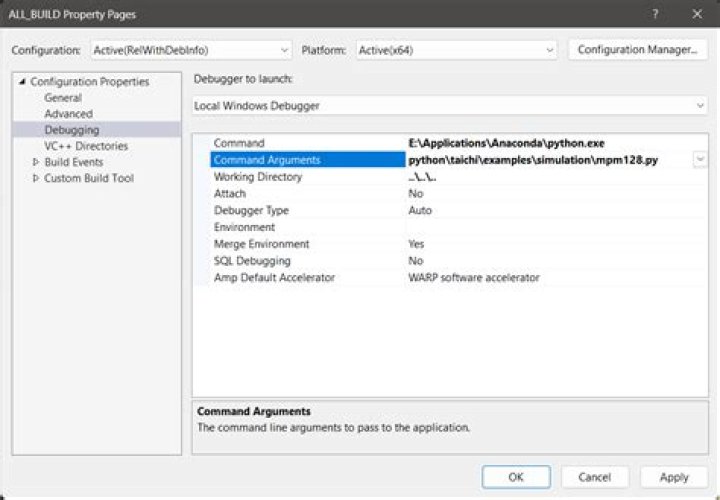 Are options automatically executed?