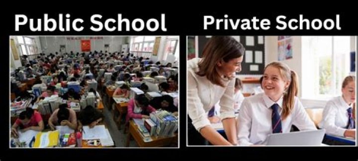 Are people from private schools smarter?