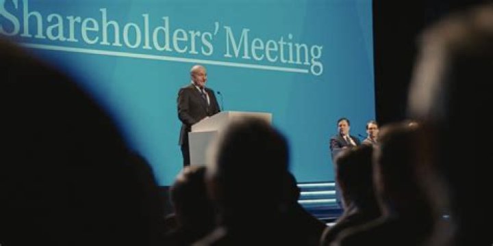 Are required by law to have an annual shareholders meeting?