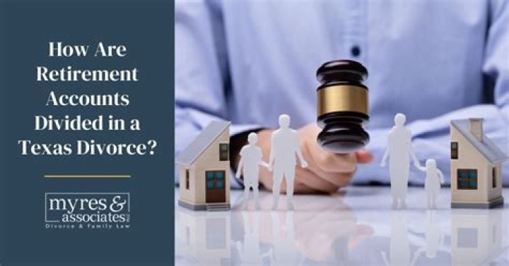 Are retirement accounts subject to divorce?