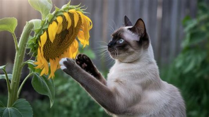 Are sunflowers safe for cats?