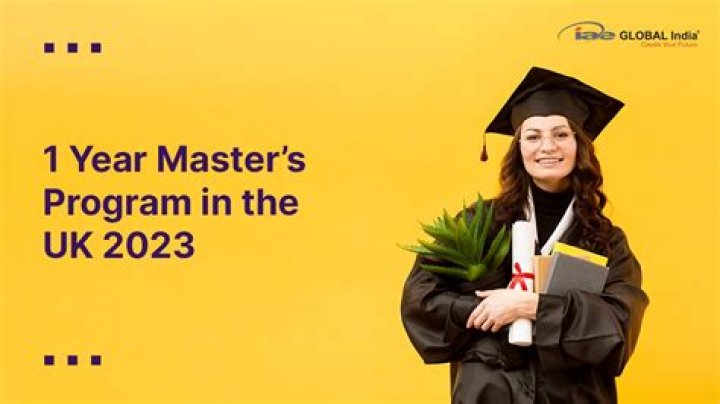 Are there any 1 year Masters programs?
