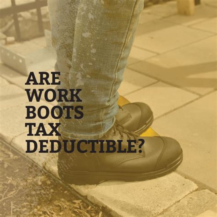 Are work shoes tax deductible?