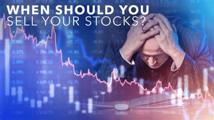 At what percent should you sell stock?