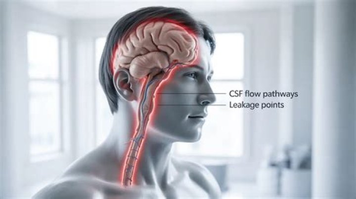 Can a brain tumor cause a CSF leak?