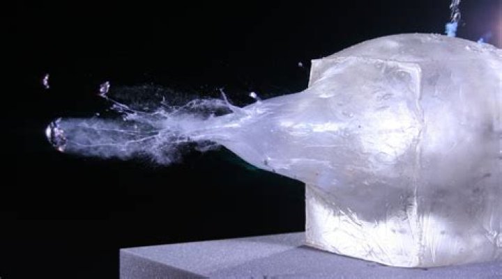 Can a bullet go through water?