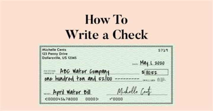 Can a business write a personal check?