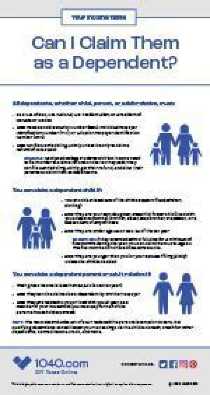 Can a child still be claimed as a dependent?