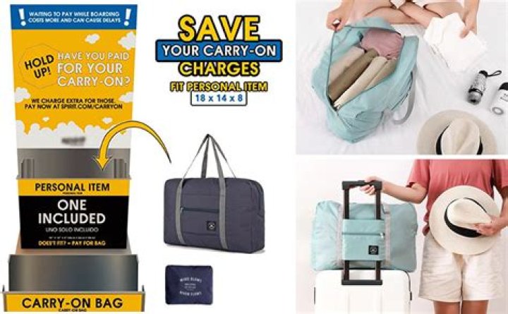 Can a duffle bag be a personal item?