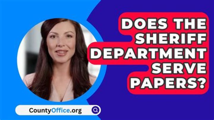 Can a girlfriend serve papers?
