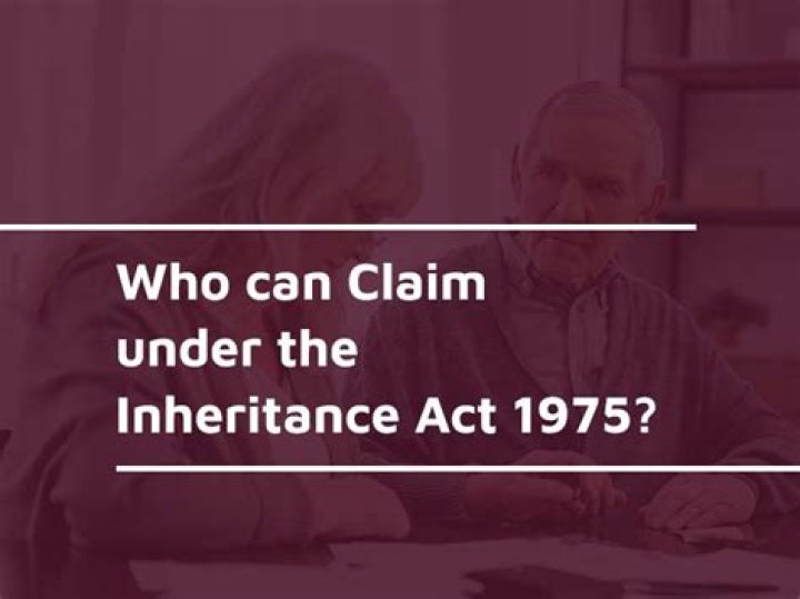 CAN A grandchildren claim under the Inheritance Act?