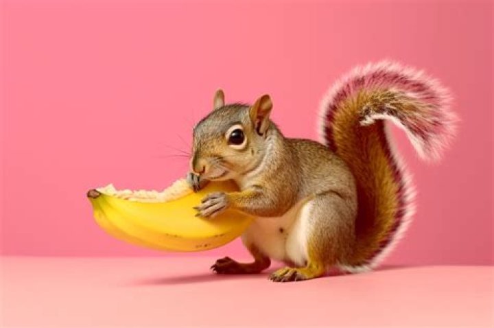 Can a squirrel eat a banana?