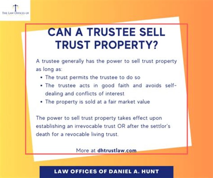 Can a Trustee live rent free in trust property?