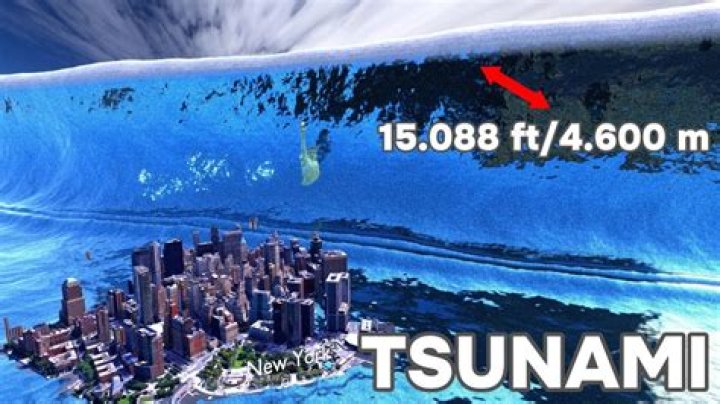 Can a tsunami take down a skyscraper?