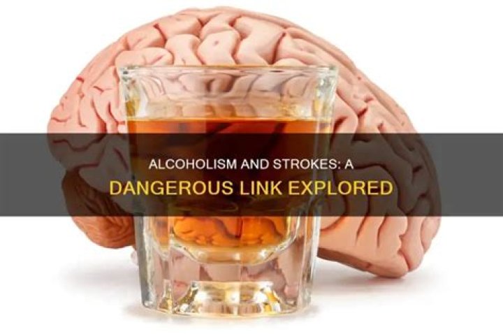 Can alcoholism cause strokes?
