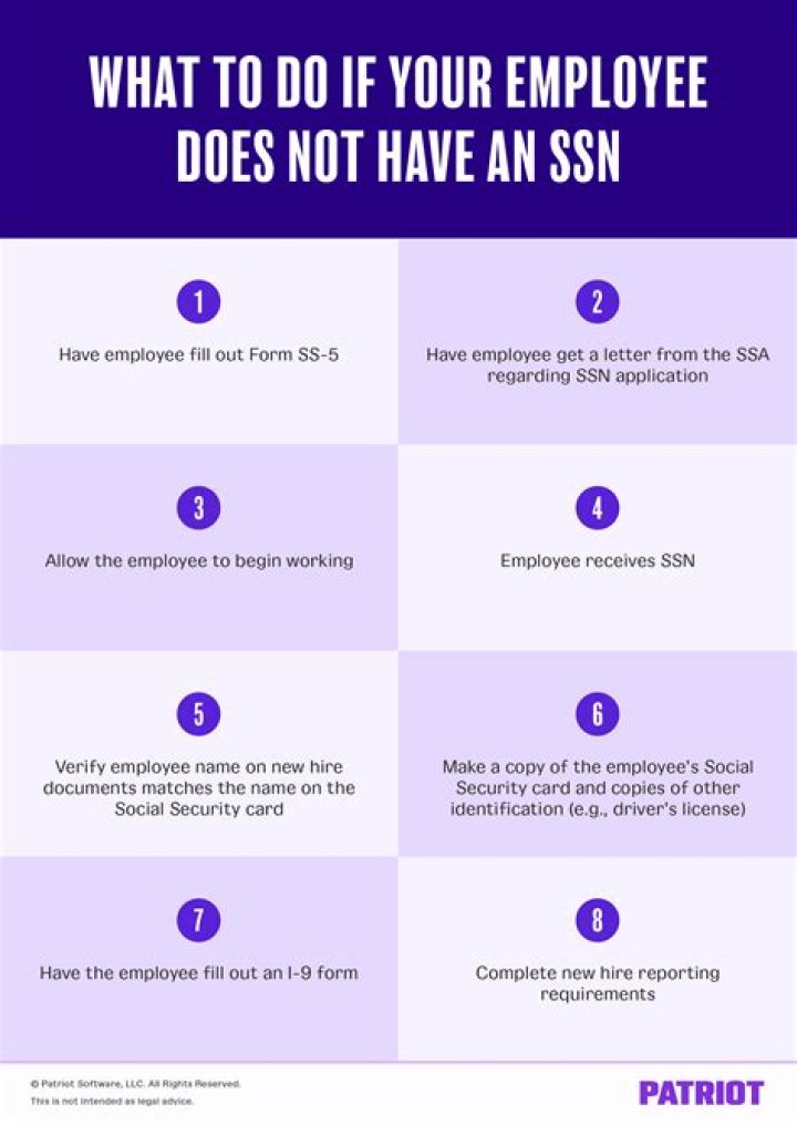 Can an employee work with an ITIN number?