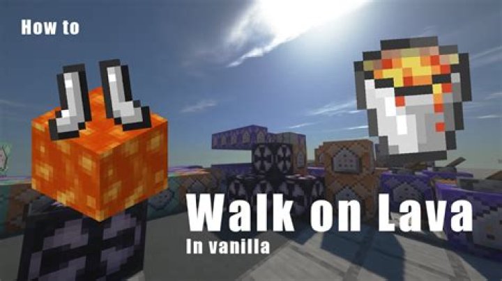 Can anything walk on lava?