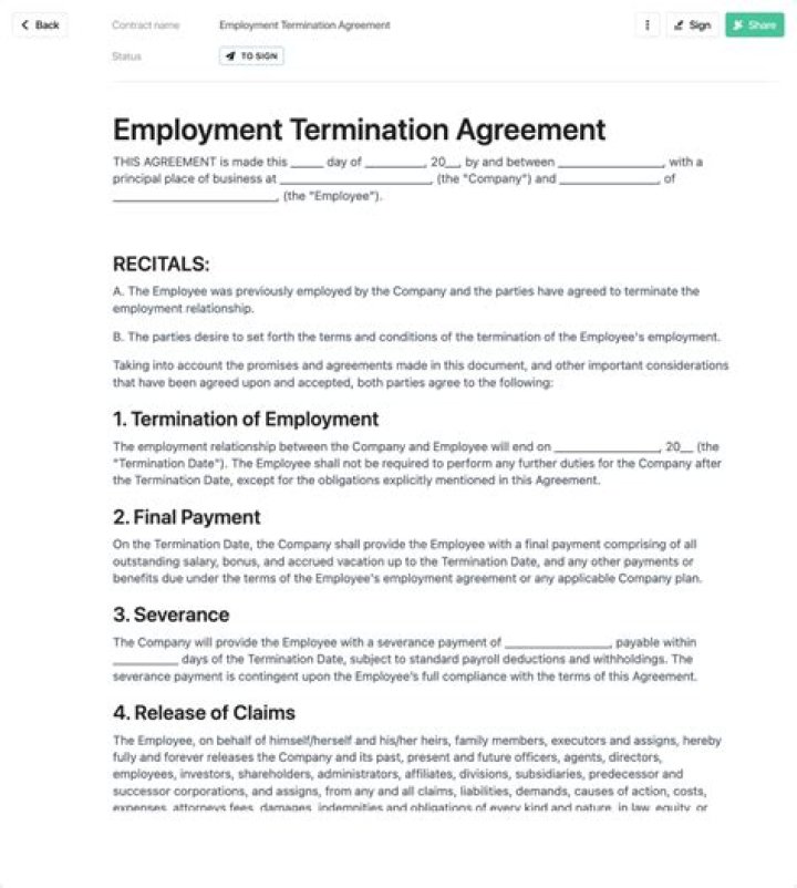 Can contract employees be terminated?