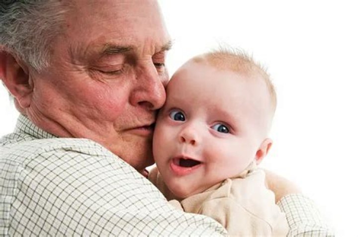 Can grandparents kiss a baby?