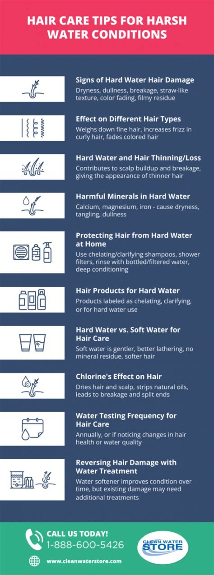 Can hot showers damage hair?