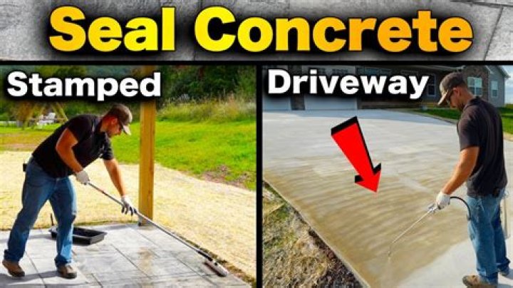 Can I apply concrete sealer in the morning?