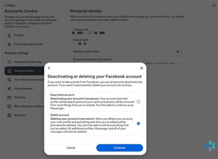 Can I delete and make a new PayPal account?