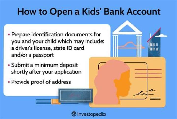 Can I open a bank account for my child online?