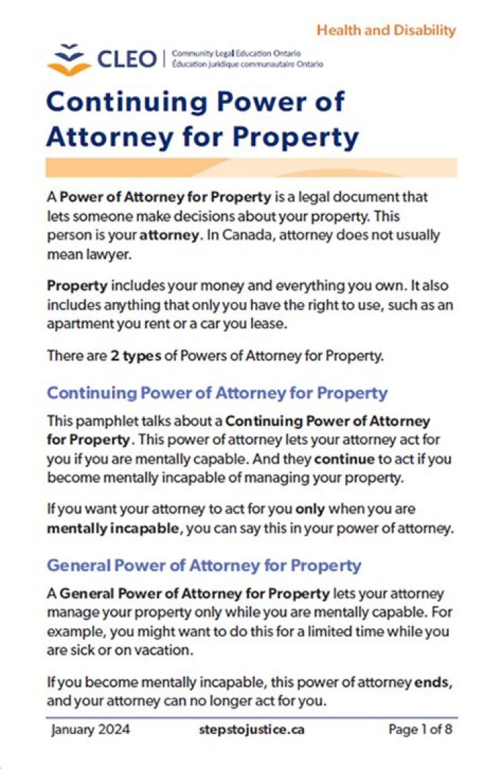 Can I sell a property if I have power of attorney?