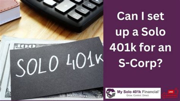 Can I set up a Solo 401k as a sole proprietor?