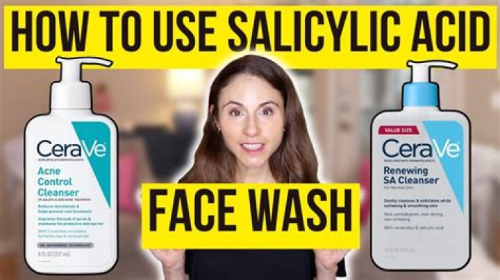 Can I sleep with salicylic acid?
