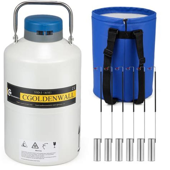Can I store liquid nitrogen in freezer?