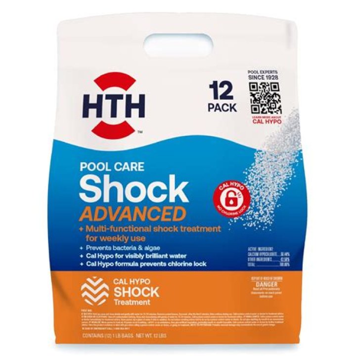 Can I use bleach as pool shock?