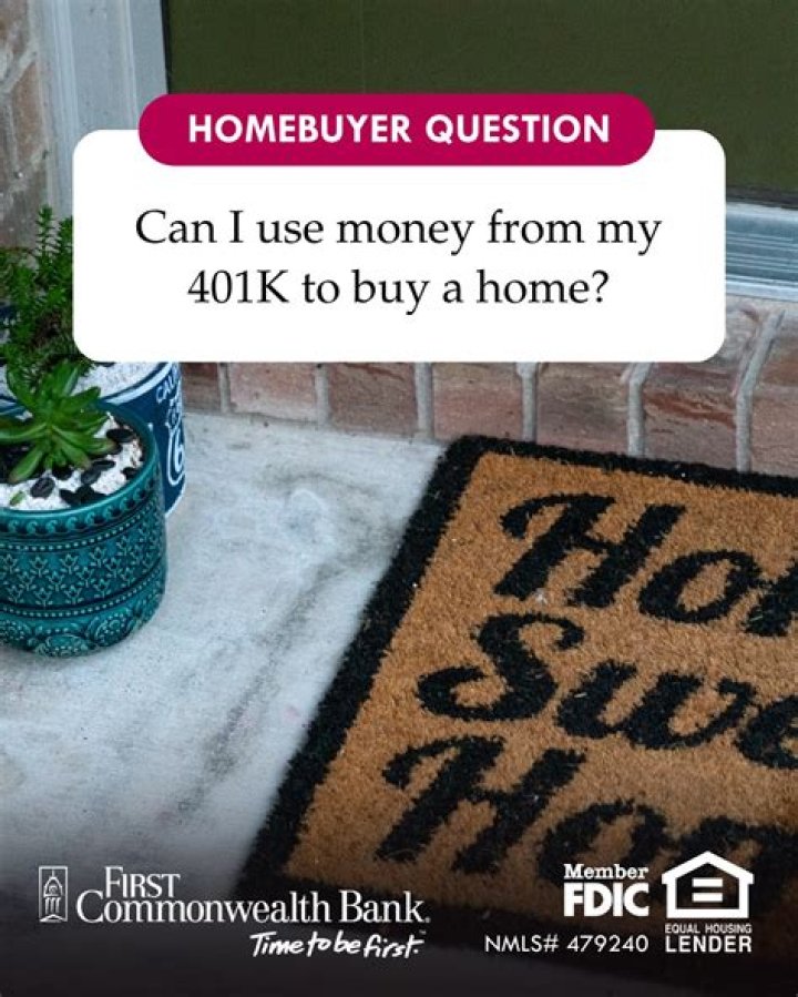 Can I use money from my 401k?