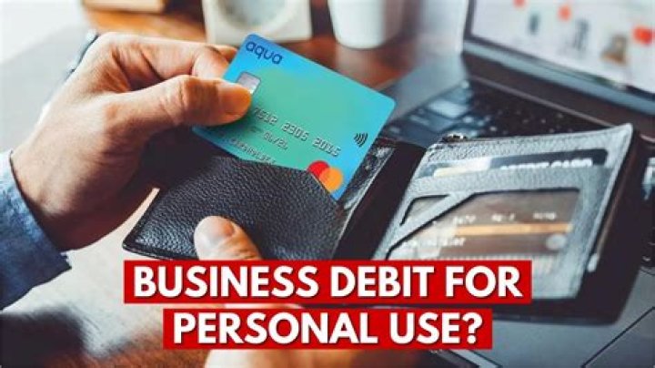 Can I use my business debit card for personal use?
