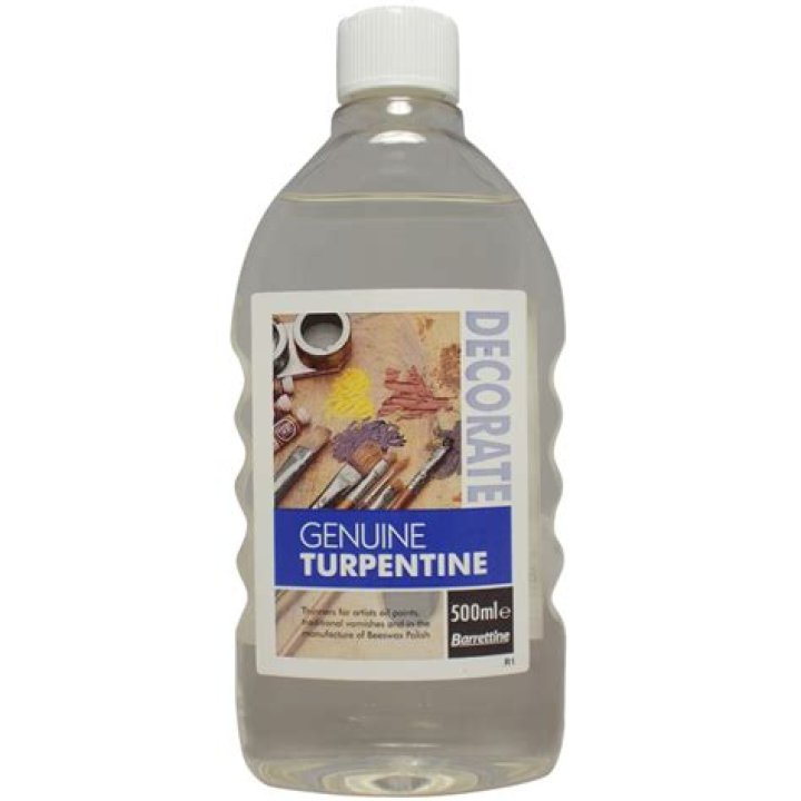 Can I use turpentine to remove paint?