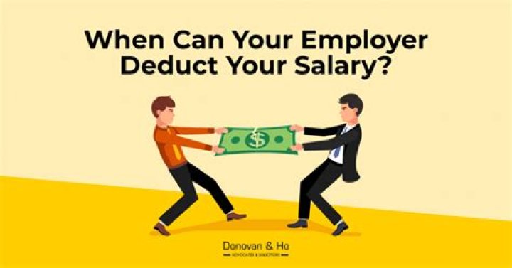 Can my employer deduct money from my wages for damages?