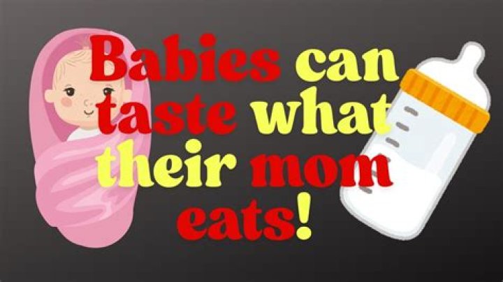 Can the fetus taste what the mom eats?