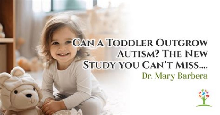 Can toddler outgrow autism?
