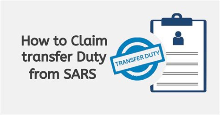 Can transfer duty be claimed back?