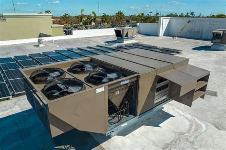 Can we place AC outdoor unit on the roof?