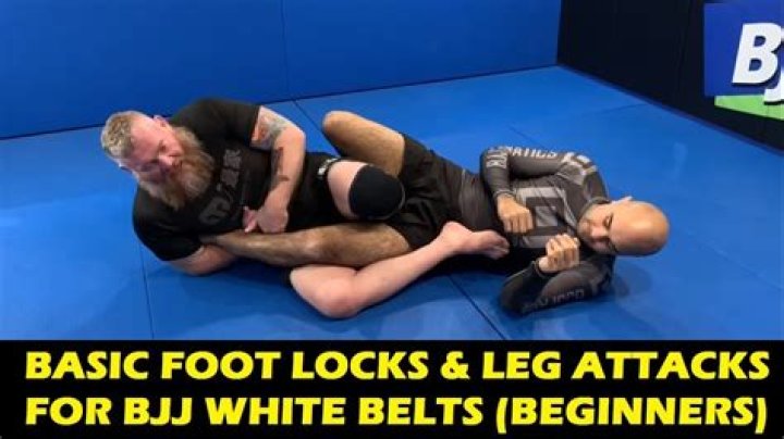 Can white belts do leg locks?