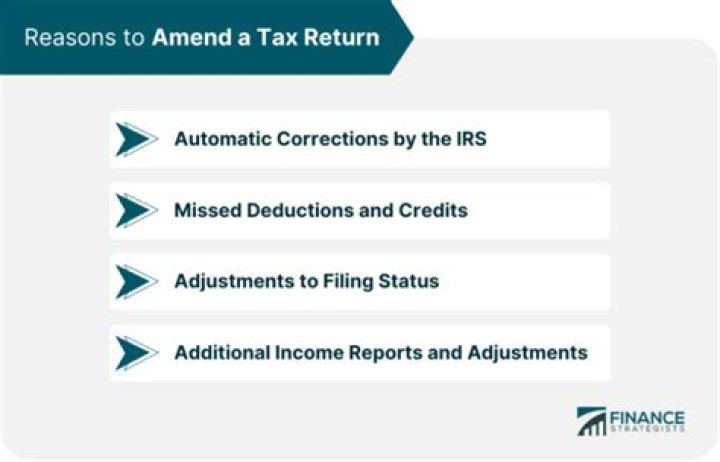 Can You amend your tax return to correct filing status?