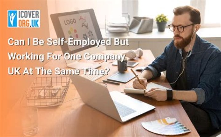 Can you be self-employed working for one person?