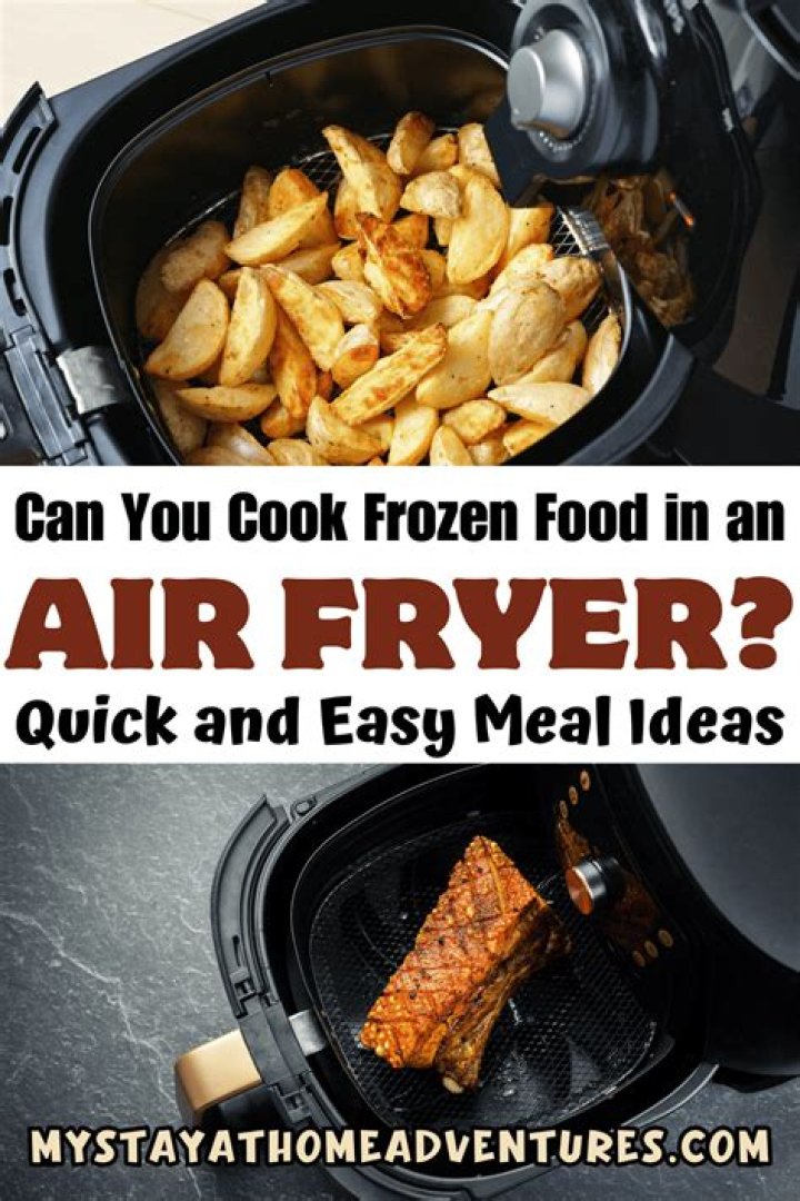 Can you cook frozen food in an air fryer?