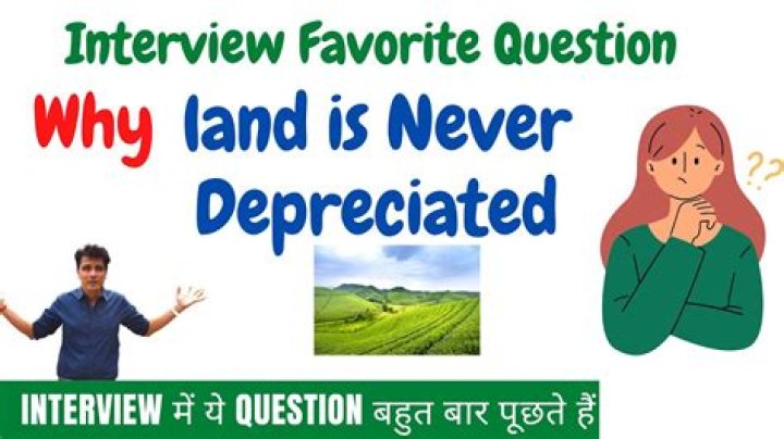 Can you depreciate unimproved land?