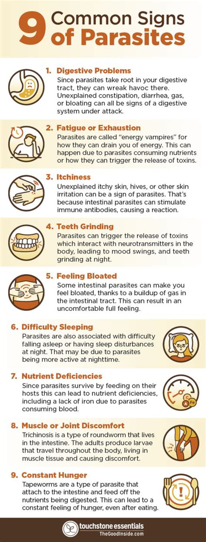 Can you have parasites in your ears?